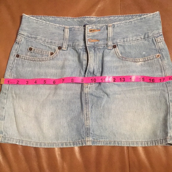 Vintage 90s American Eagle outfitters denim mini skirt vintage 90s. Size 2. - Picture 11 of 12